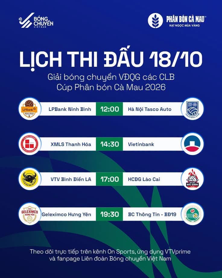 lich thi dau bong chuyen nu 18-10