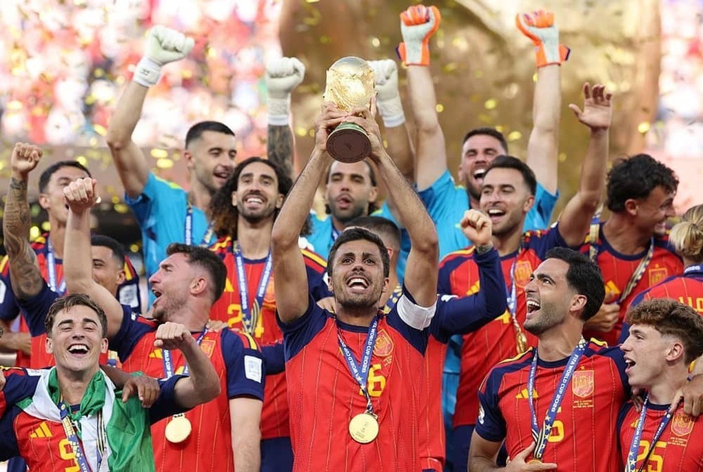 tay ban nha vo dich world cup 2026