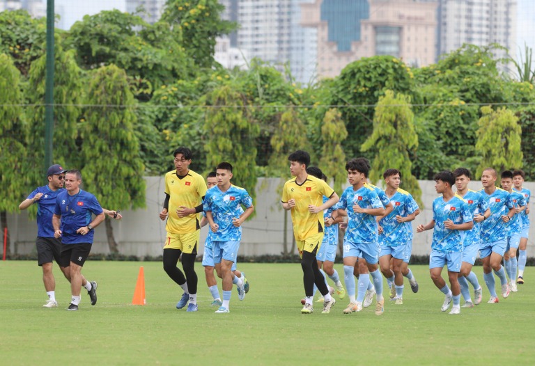 u19 viet nam tich cuc tap luyen chuan bi cho u19 dong nam a 2026