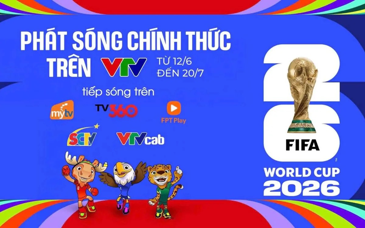 vtv nam ban quyen world cup 2026 tai viet nam