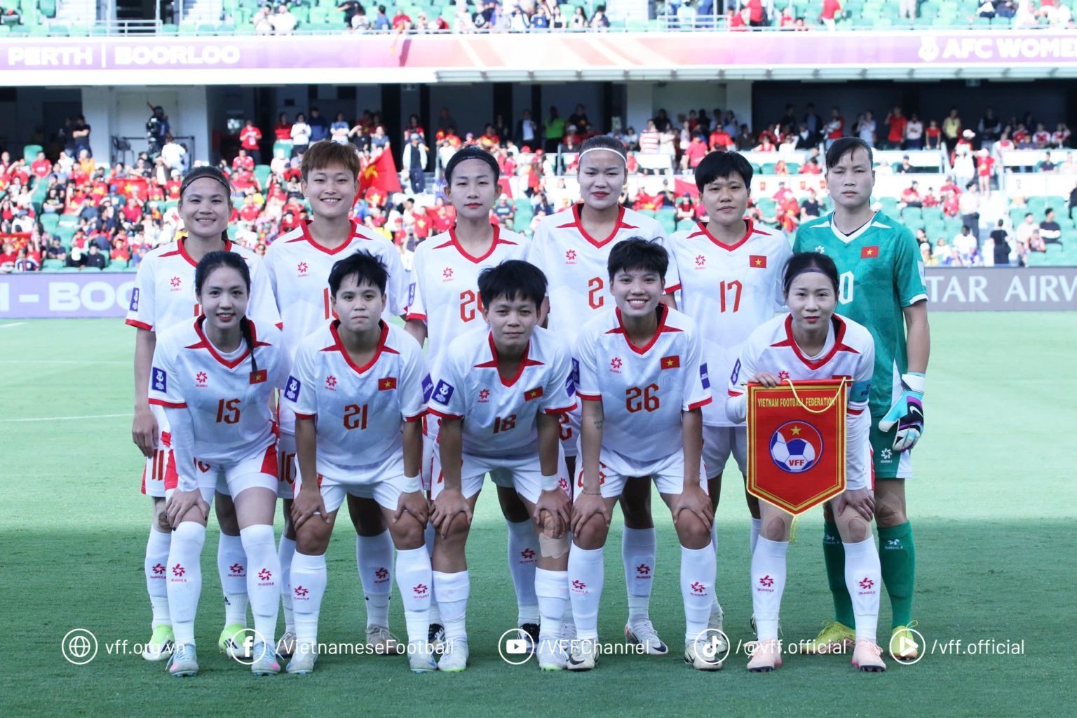 đt nu viet nam bi loai vck asian cup 2026