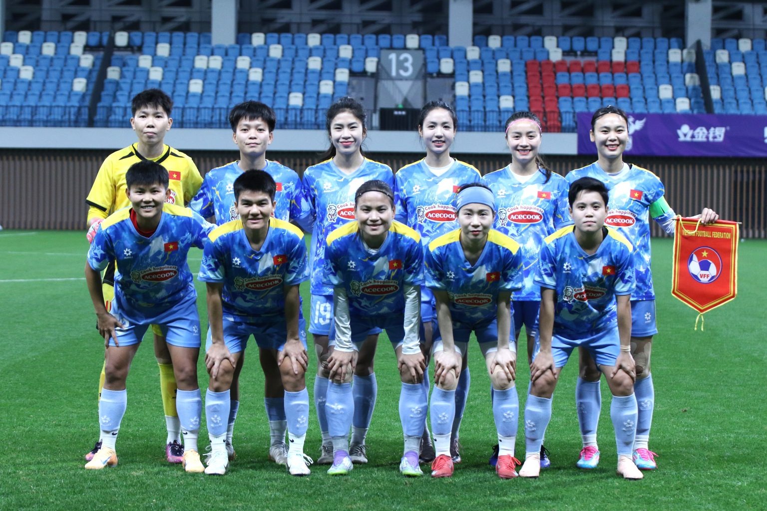 đt nu viet nam thua trung quoc