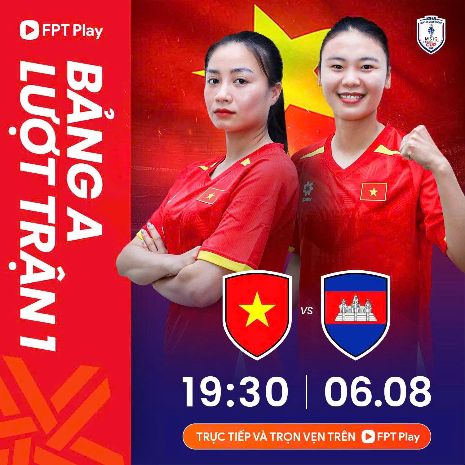 đt nu viet nam vs nu campuchia