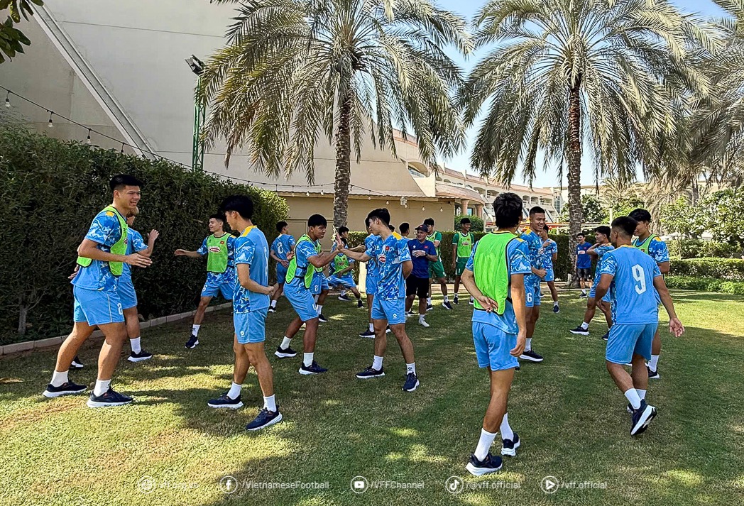 đt u23 viet nam co mat tai uae