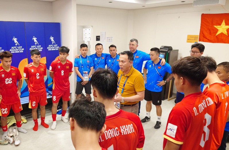 chu tich vff dong vien u17 viet nam