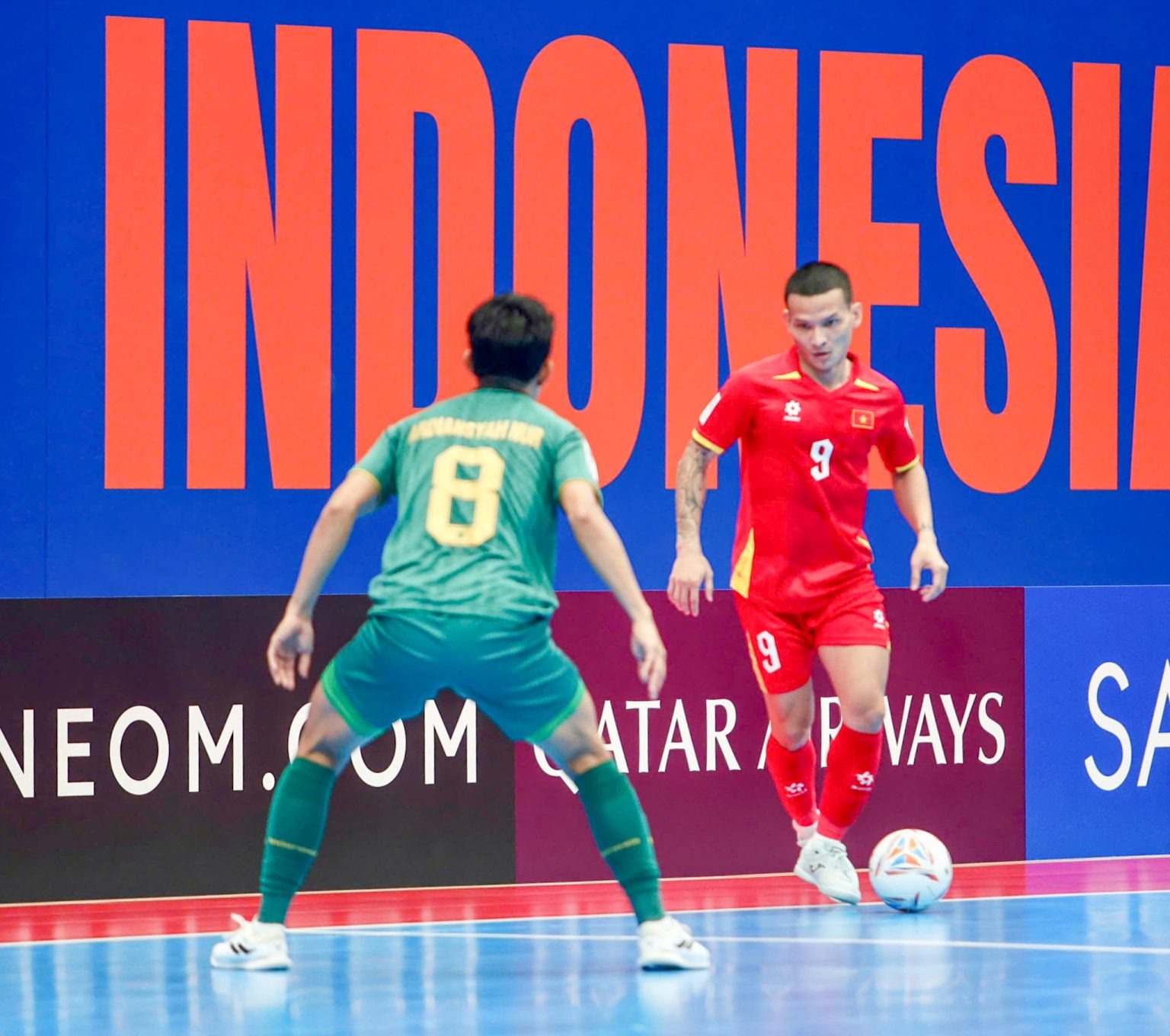 futsal viet nam thua indonesia