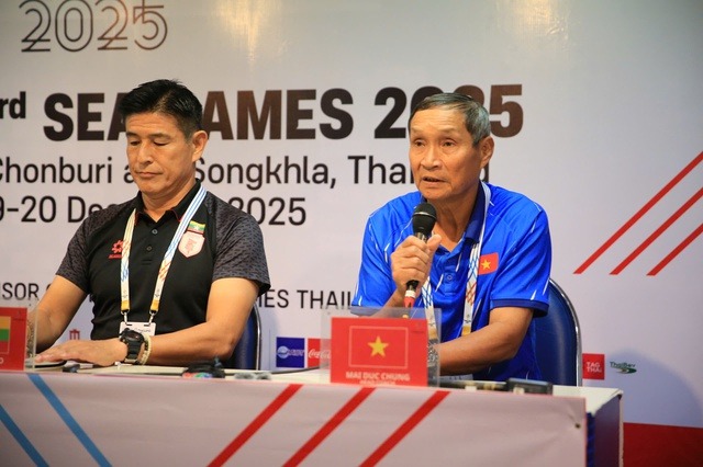 hlv mai duc chung hop bao sea games 33