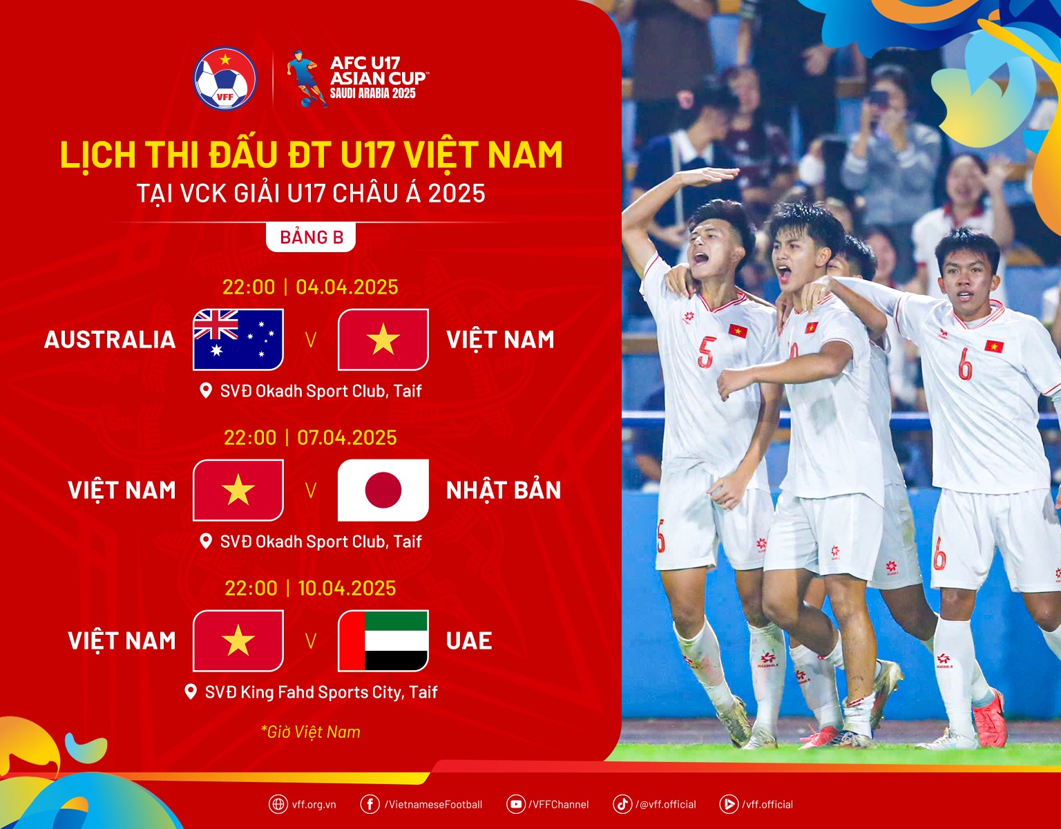 lich thi dau u17 viet nam (1)