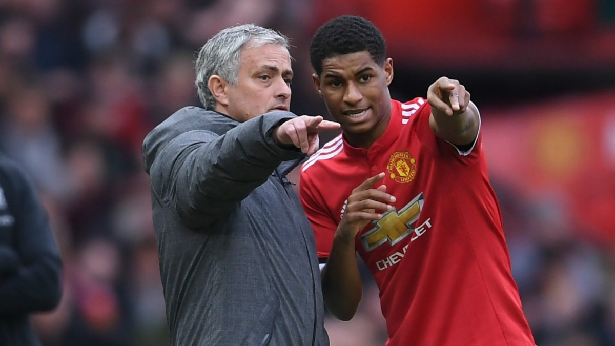 rashford mourinho