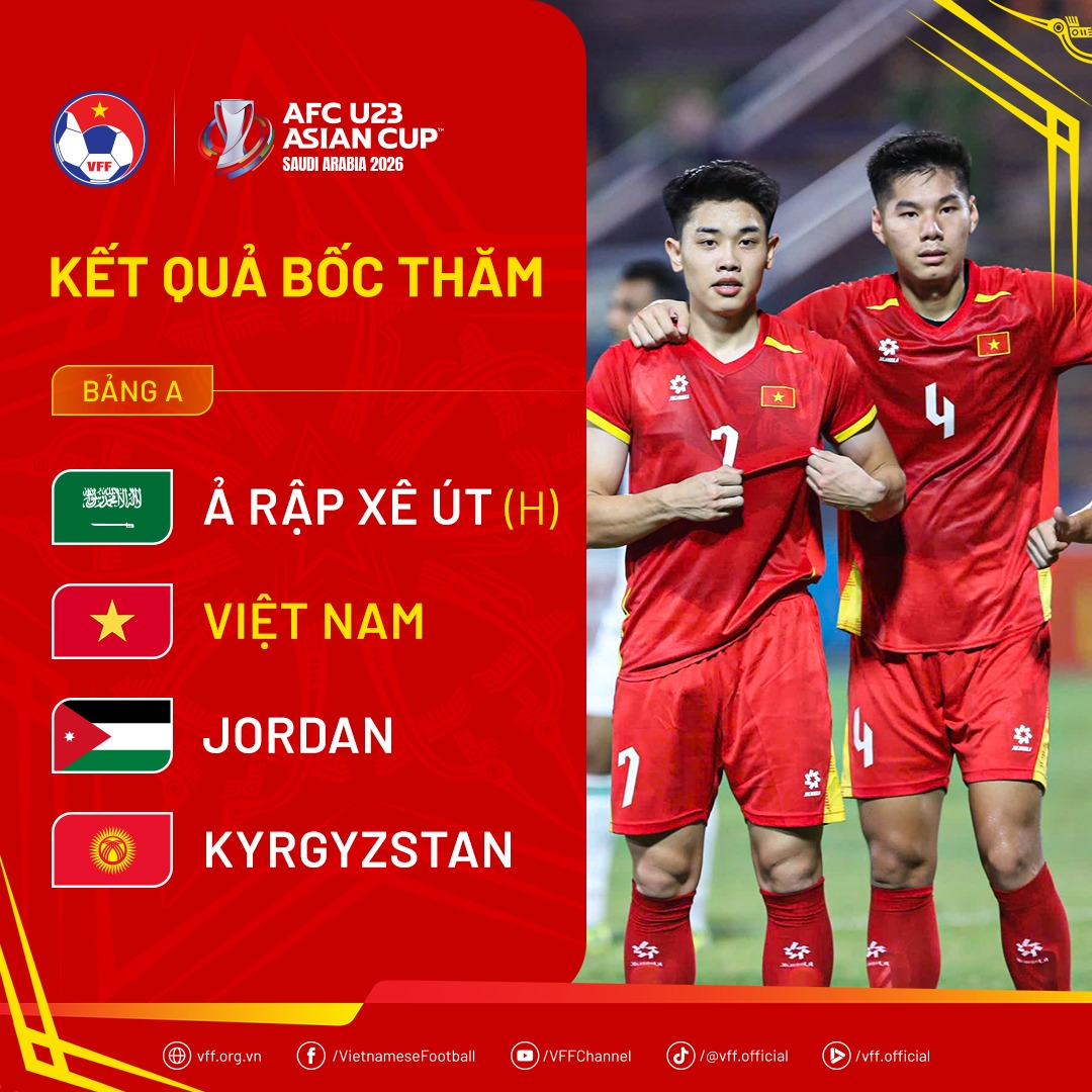 u23 viet nam vck u23 chau a 2026