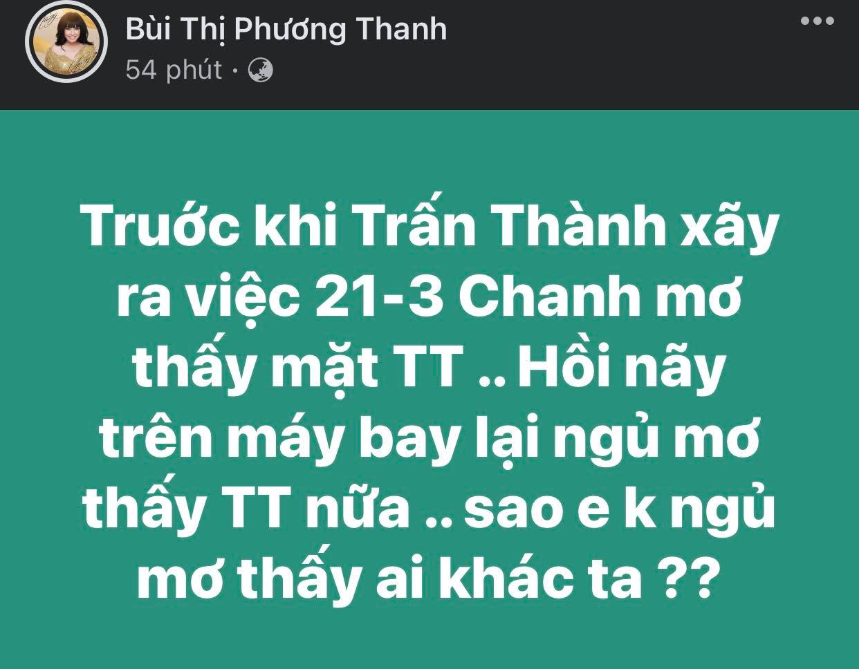 Giữa lúc Trấn Thành gặp biến, Phương Thanh bất ngờ chia sẻ câu chuyện kỳ lạ về nam MC - anh 2