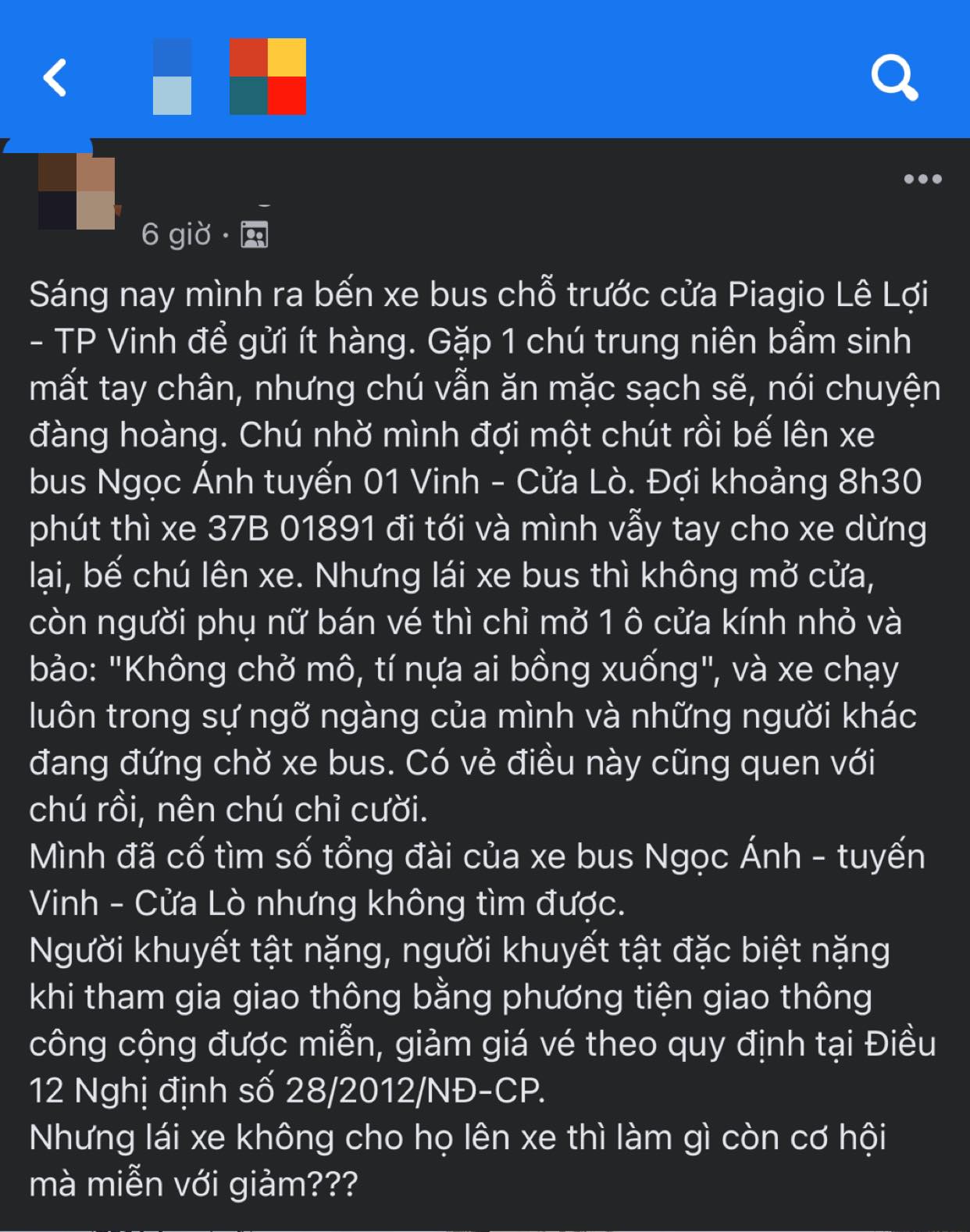 Netizen-phan-no-khi-nguoi-dan-ong-khuyet-tat-bi-lai-xe-bus-va-nguoi-ban-ve-o-vinh-tu-choi-cho