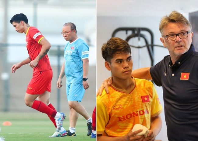 Sát thềm SEA Games, Đoàn Văn Hậu báo tin vui trong ngày HLV Troussier 'phá kỷ lục' cùng U22 Việt Nam