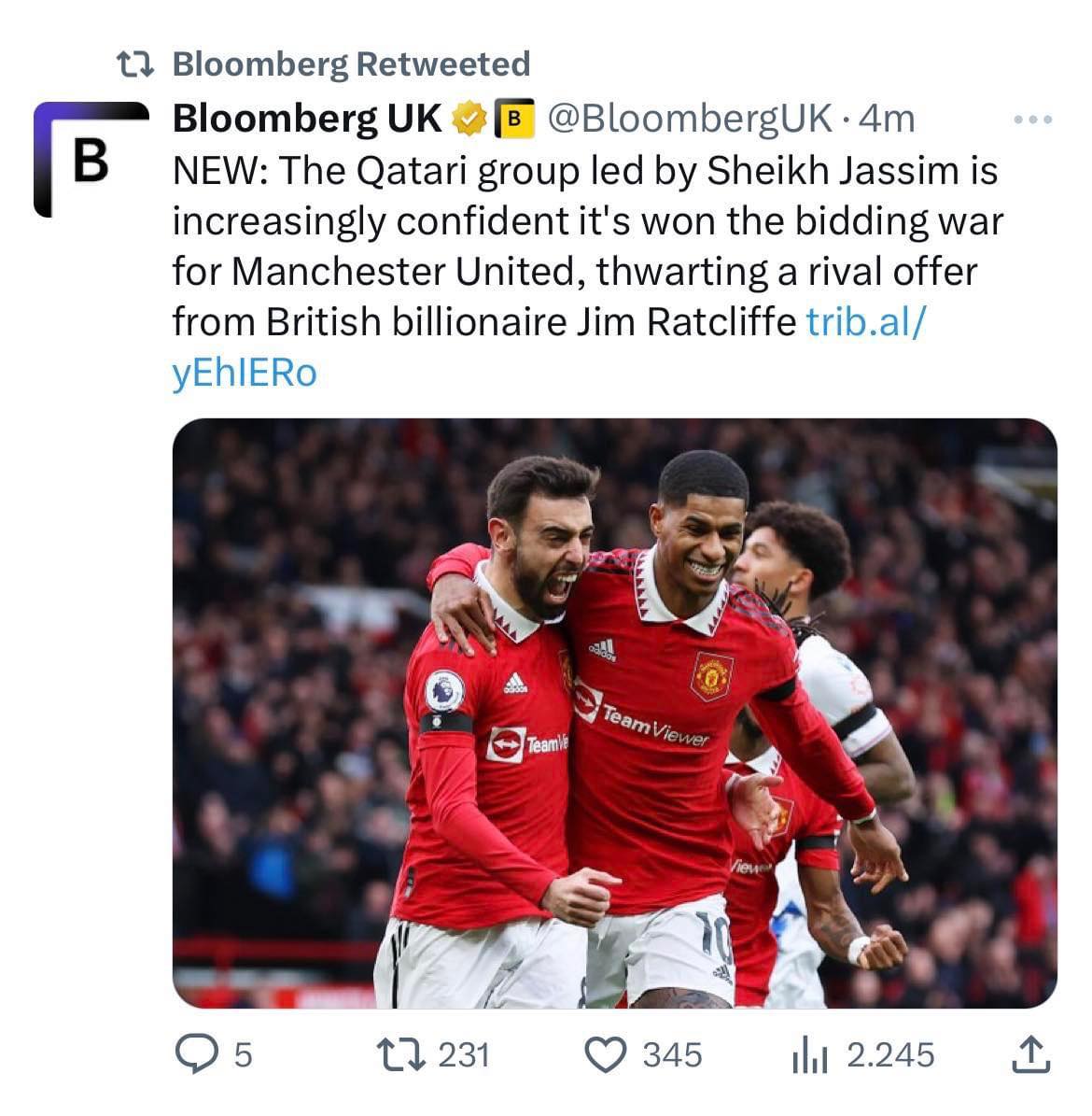 CHÍNH THỨC: Qatar hoàn tất mua Man United từ nhà Glazers, chốt thời điểm ra mắt bom tấn Harry Kane?