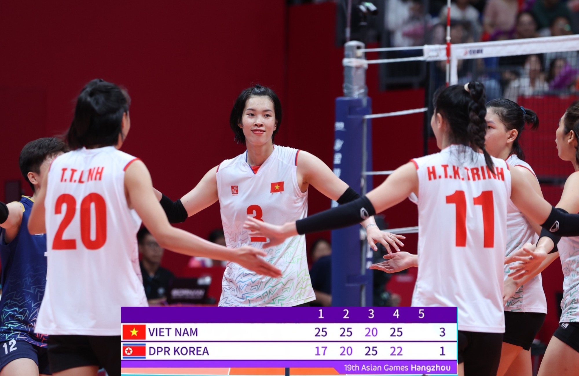 Bảng tổng sắp huy chương ASIAD 2023 hôm nay: Bóng chuyền nữ Việt Nam lập kỳ tích trước Trung Quốc?