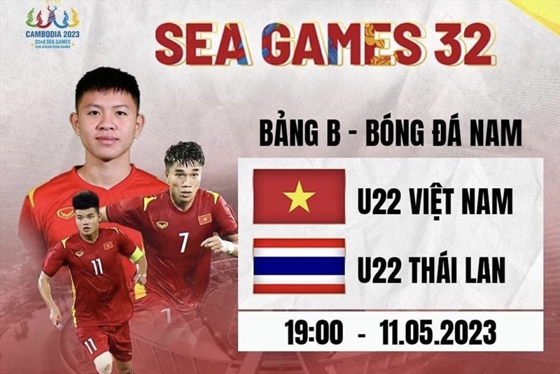 Lịch thi đấu bóng đá SEA Games 32 hôm nay: Gặp khó trước Thái Lan, U22 Việt Nam nguy cơ bị loại sớm?