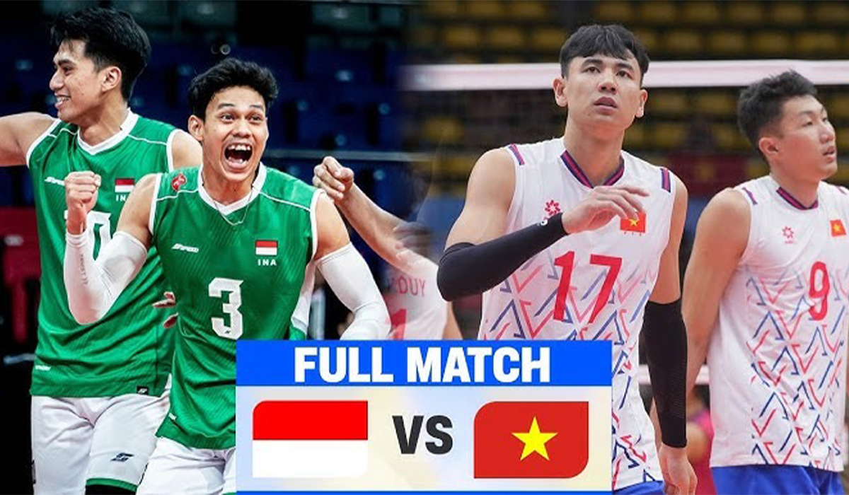 TRỰC TIẾP bóng chuyền Việt Nam vs Indonesia - Link xem trực tiếp bán kết bóng chuyền SEA V.Cup 2026